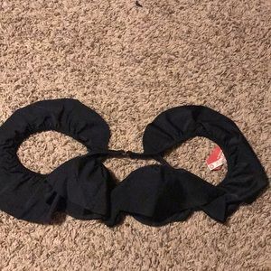 Arizona push up bikini with ruffled “sleeves”